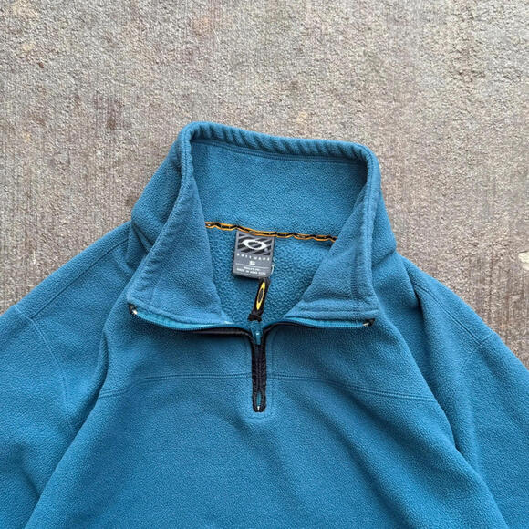 90s Oakley Software vintage quarter zip